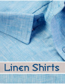 Linen Shirt-Half-Sleeves