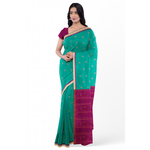 Salem Silk Saree With Blouse