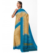 Rasipuram Silk Saree with Temple Border