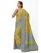 Rasipuram Silk Saree with Temple Border