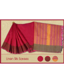 Linen Silk Sarees
