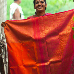 For the love of Kanchipuram silk