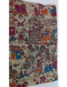 KALAMKARI PRINTED COTTON SAREE