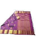 ARNI SILK HALF FINE ZARI SAREE WITH BLOUSE