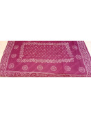 PL COTTON SAREES WITH SOLID WAX CRACK DESIGNS