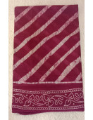 PL COTTON SAREES WITH SOLID WAX CRACK DESIGNS