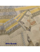 MANAMEDU BLOCK PRINTED SAREES WITH BLOUSE