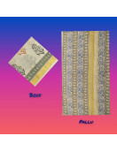 MANAMEDU BLOCK PRINTED SAREES WITH BLOUSE