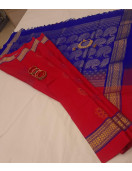 SOFT SILK SAREE WITH BLOUSE