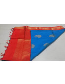 SOFT SILK SAREE WITH BLOUSE