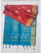 SOFT SILK SAREE WITH BLOUSE