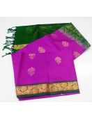 SOFT SILK SAREE WITH BLOUSE