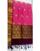 SOFT SILK SAREE WITH BLOUSE