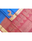 SOFT SILK SAREE WITH BLOUSE