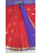 SOFT SILK SAREE WITH BLOUSE