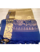 SOFT SILK SAREE WITH BLOUSE