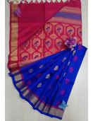 SOFT SILK SAREE WITH BLOUSE