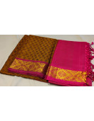 SOFT SILK SAREE WITH BLOUSE