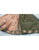 SOFT SILK SAREE WITH BLOUSE