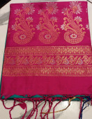 SOFT SILK SAREE WITH BLOUSE