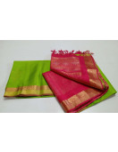 SOFT SILK SAREE WITH BLOUSE