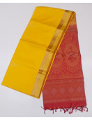 SOFT SILK SAREE WITH BLOUSE