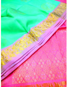 SOFT SILK SAREE WITH BLOUSE