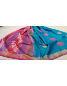 SOFT SILK SAREE WITH BLOUSE