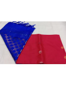 SOFT SILK SAREE WITH BLOUSE