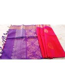 SOFT SILK SAREE WITH BLOUSE