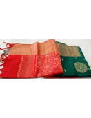 SOFT SILK SAREE WITH BLOUSE