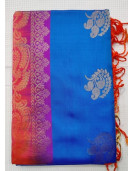 SOFT SILK SAREE WITH BLOUSE