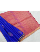 SOFT SILK SAREE WITH BLOUSE