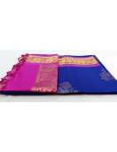 SOFT SILK SAREE WITH BLOUSE