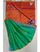 SOFT SILK SAREE WITH BLOUSE