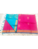 SOFT SILK SAREE WITH BLOUSE