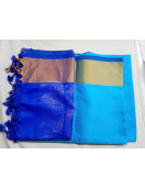 SOFT SILK SAREE WITH BLOUSE