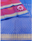 SOFT SILK SAREE WITH BLOUSE