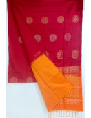 SOFT SILK SAREE WITH BLOUSE