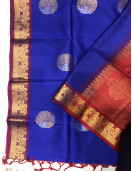 SOFT SILK SAREE WITH BLOUSE