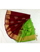 SOFT SILK SAREE WITH BLOUSE