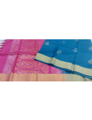 SOFT SILK SAREE WITH BLOUSE