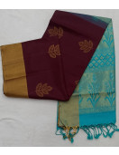 SOFT SILK SAREE WITH BLOUSE