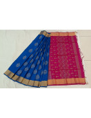 SOFT SILK SAREE WITH BLOUSE