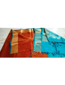 SOFT SILK SAREE WITH BLOUSE