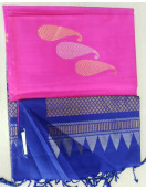 SOFT SILK SAREE WITH BLOUSE