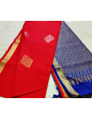 SOFT SILK SAREE WITH BLOUSE