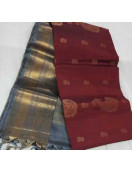 SOFT SILK SAREE WITH BLOUSE