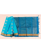 SOFT SILK SAREE WITH BLOUSE