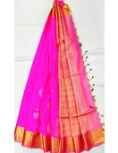 SOFT SILK SAREE WITH BLOUSE